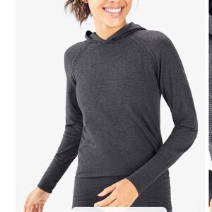Fabletics Gray Hoodie Pullover
